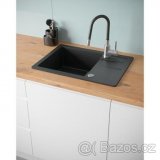 KUCHYŇSKÝ GRANITOVÝ DŘEZ QUADRON READY SMART + BATERIE