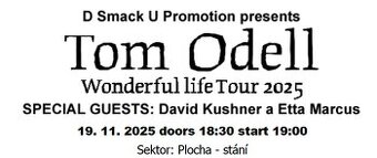 Tom Odell Praha 19.11.2025