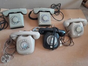 Prodam staré vytáčeci telefony....