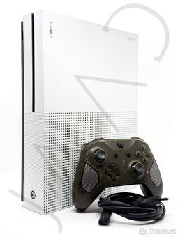 Xbox One S 500GB + ovladač, velmi pěkný stav, záruka