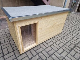 Zateplená psí bouda