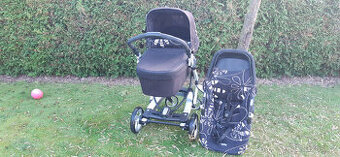 Zachovalý dětský kočárek,