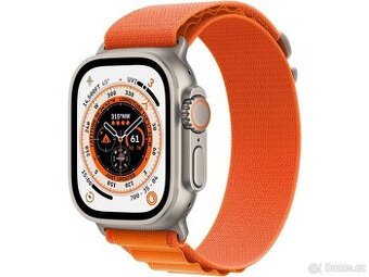 Apple Watch Ultra, TOP stav, nový pásek