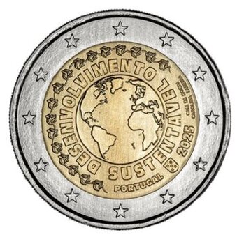 2 Euro Portugalsko pamětní mince 2019 - 2025 - vyberte si