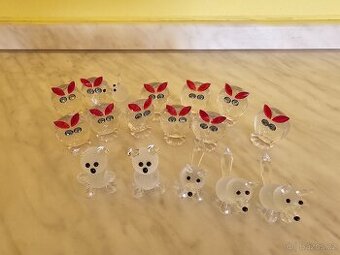 Skleněné  F I G U R K Y