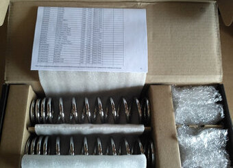 Progresívní pružiny chrom