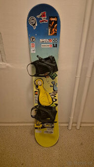 Prodám použitý snowboard Burton 141 cm
