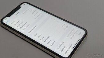 iPhone 11 64GB bílý - komplet balení, baterie 91%