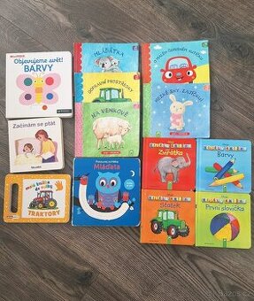 Knížky 6 měsíců/1 rok/1 a pul roku