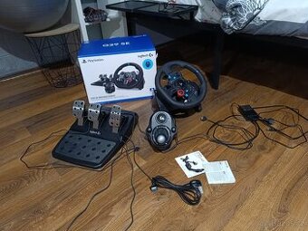 Logitech G29 + řadící páka | PS4/PS5/PC | TOP STAV | 11/2025