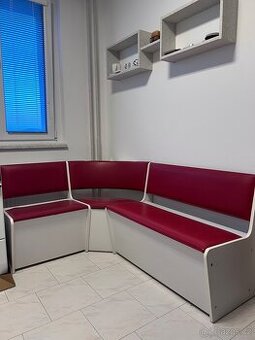 Jídelní lavice + židle  + stůl