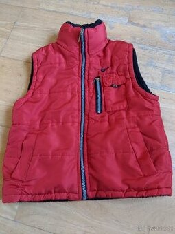 vesta oboustranná UNISEX 'fajfka' vel cca 116