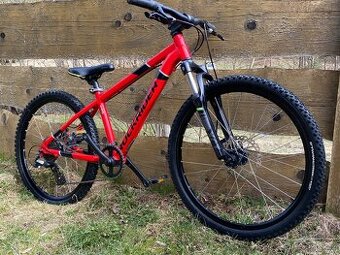 Dětské HORSKÉ 24" KOLO ROCKRIDER 900 ČERVENÉ