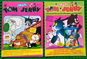2 x Komiks TOM A JERRY č. 6+7/ 1990 Merkur hledané