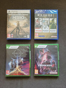 Metro, Metal Gear Solid, Tekken, Starfield