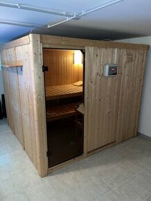 Finská sauna Karibu 231x231 cm