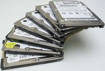 Pevné disky SATA 2,5" a 3,5" různé velikosti