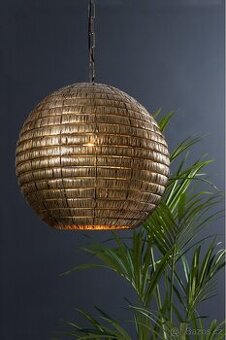 Závěsné svítidlo Ø55x56 cm KYMORA starožitný bronz