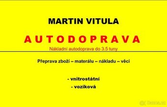 Autodoprava do 3,5t
