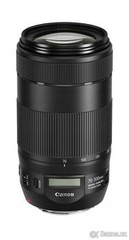 Objektiv Canon EF 70-300 mm f/4-5.6 IS II USM + clona