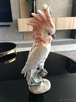 papoušek porcelánový Royal Dux