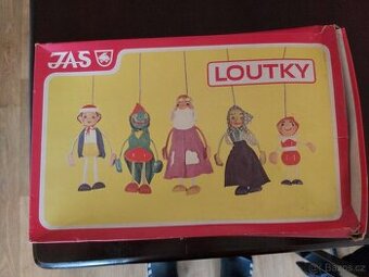 Stará hracka - loutky JAS