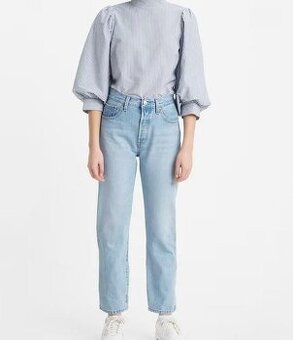Levi's 501 dámské Crop Jeans - vel. 34x28