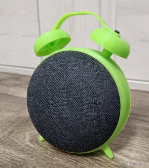 Google Home mini - 3D budík - hlasový asistent