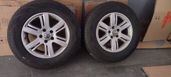 Prodám originál 17" sadu ALU kol Amarok