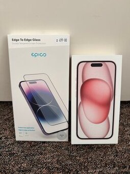 Novy Apple iPhone 15 256gb Pink. 2 roky zaruka 02+sklo zdarm