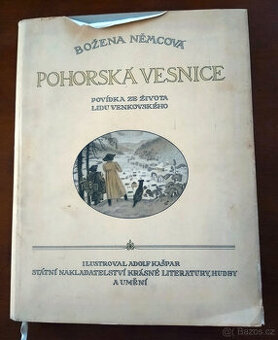 Pohorská vesnice – ilustrace A. Kašpar. - 1