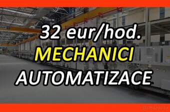 Přijmeme 10 Mechaniků do automatizace - Německo (6000 eur)