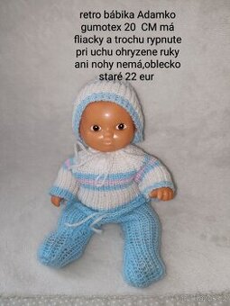Retro panenka gumotex Adam