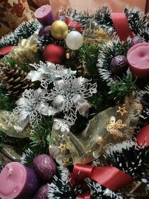 Adventní věnec 40/15 cm