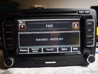 VW RNS510 1T0035680C LED aktualizované