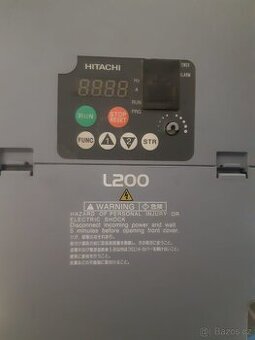 FREKVENČNÍ MĚNIČ HITACHI L200, 7,5 (10) kW