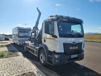 MAN TGM 18.290 4x2 BL RUKA HIAB 138 + NOSIČ KONTEJNERU 10T