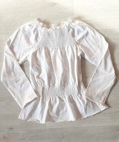 Krásná bílá tunika, vel.110