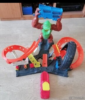 2xhot wheels+velká stavebnice Zoob
