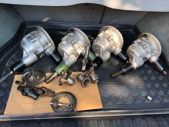 Diferenciál náhon na sajdu soukolí kardan MT12 MT16 MW750