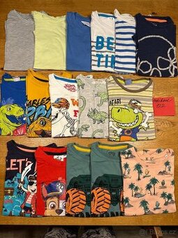 Chlapecká trička s krátkým rukávem vel. 122