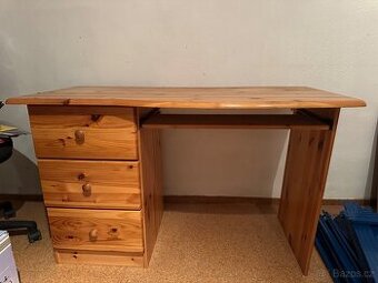 Masivní psací stůl 120x60cm