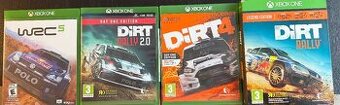 Prodám hry na Xbox s rally tématikou
