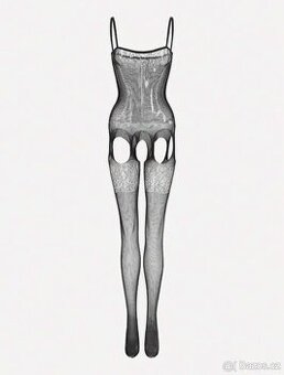 Podvazkový síťovaný overal vel. M až XL