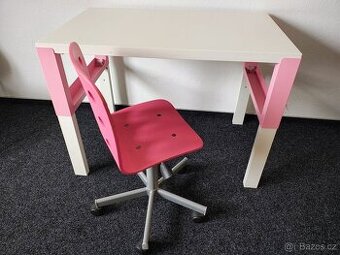 Dětský rostoucí stolek s židličkou IKEA