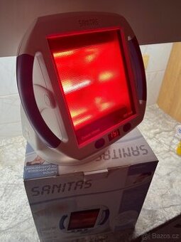 Infračervená lampa Sanitas SIL 45 - Prohřívací terapie 300W