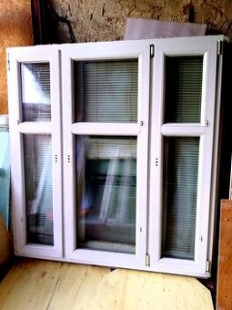 2 plastová okna, doprava