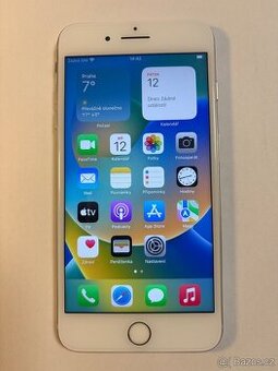 Apple iPhone 8 plus 64gb kondice baterie 100% s kabelem iOs