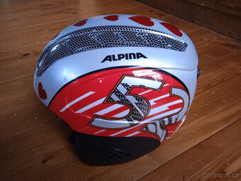 Dětská helma na lyže Alpina vel. 51-55 cm