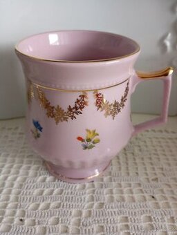 Růžový porcelán cena za kus